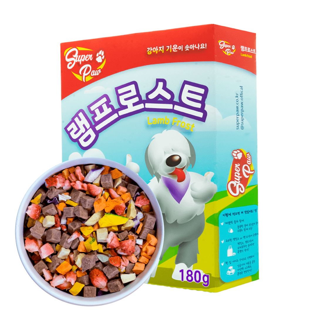 슈퍼포우 동결건조사료 램프로스트 180g 제품 이미지