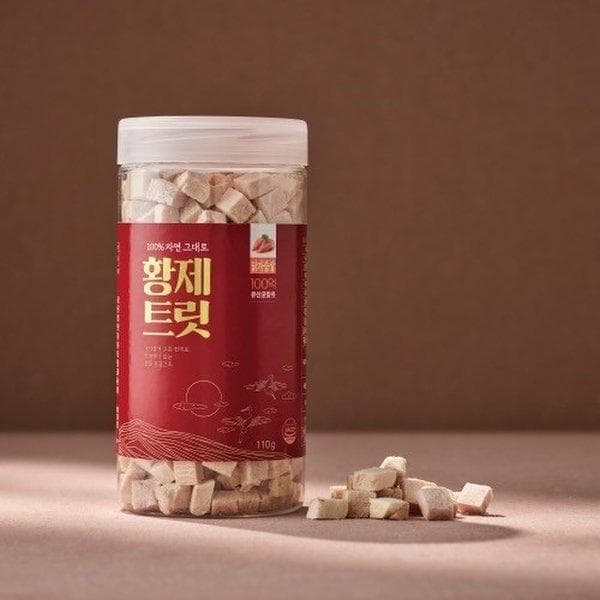 황제트릿 동결건조 유산균 간식 닭가슴살 110g