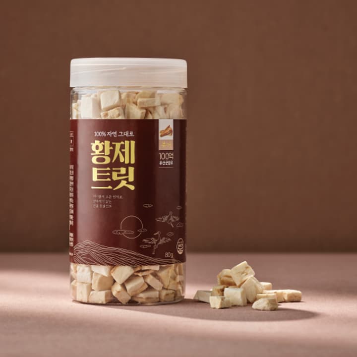 황제트릿 동결건조 유산균 간식 북어 80g 제품 이미지