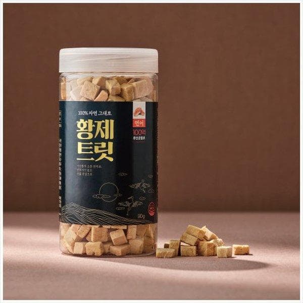 황제트릿 동결건조 유산균 간식 연어 90g