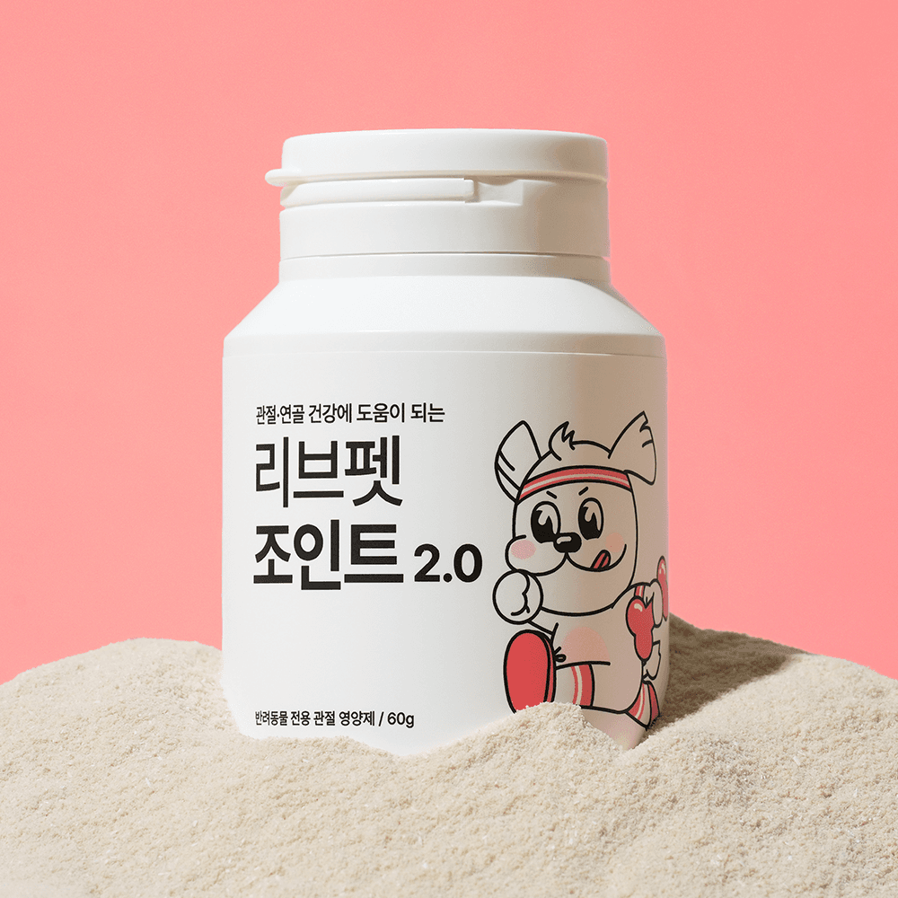 리브펫 조인트 2.0 강아지 고양이 관절 영양제 통 60g 제품 이미지